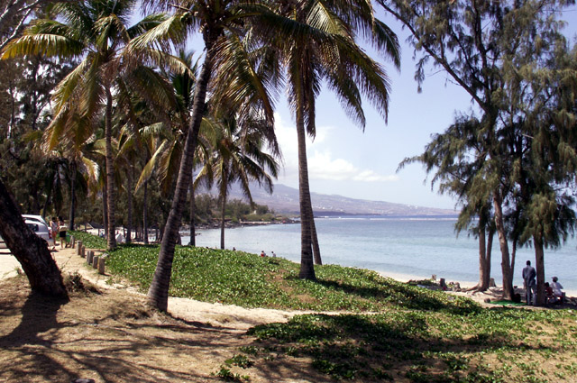 La Réunion Plage le trou d'eau